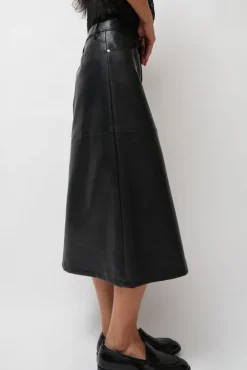 Aimee Skirt in Black^No.6 Store Discount