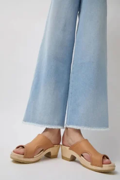 Alexis Clog on Mid Heel in Desert^No.6 Store Clearance
