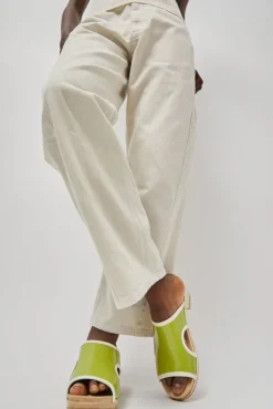 Alexis Clog on Mid Heel in Apple Patent^No.6 Store Fashion