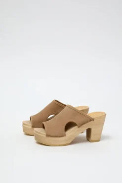 Alexis Clog on Platform in Bone^No.6 Store Clearance