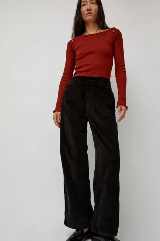 Altru Pants in Black Corduroy^No.6 Store Outlet