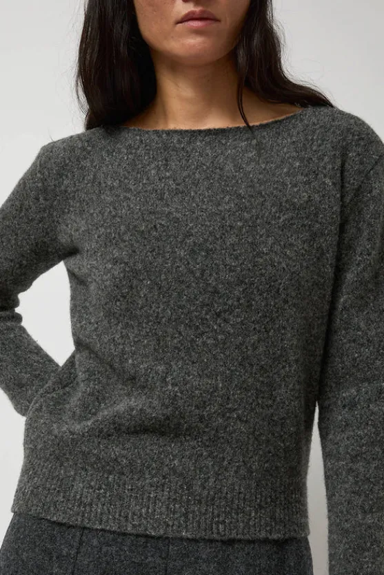 Asymmetric Pullover in Grey^No.6 Store Best