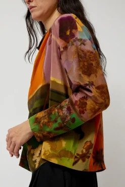 Asymmetric Top in Print G^No.6 Store Sale