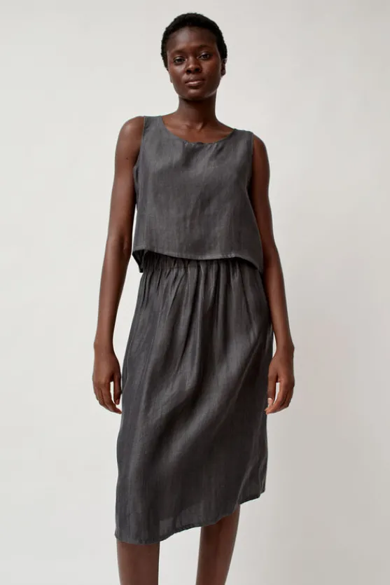 Basic Skirt in Black Tencel^No.6 Store Sale