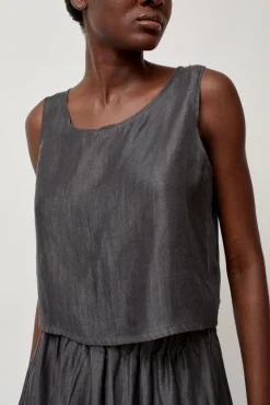 Basic Tank in Black Tencel^No.6 Store Discount