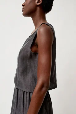 Basic Tank in Black Tencel^No.6 Store Discount