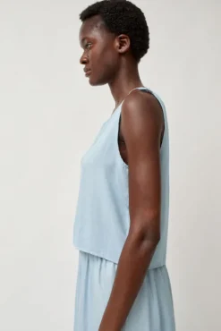 Basic Tank in Light Blue Tencel^No.6 Store Sale