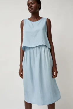 Basic Tank in Light Blue Tencel^No.6 Store Sale