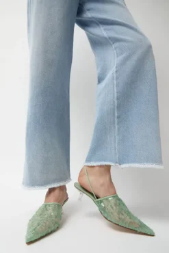 Bit Mules in Mint Sequin^No.6 Store Online