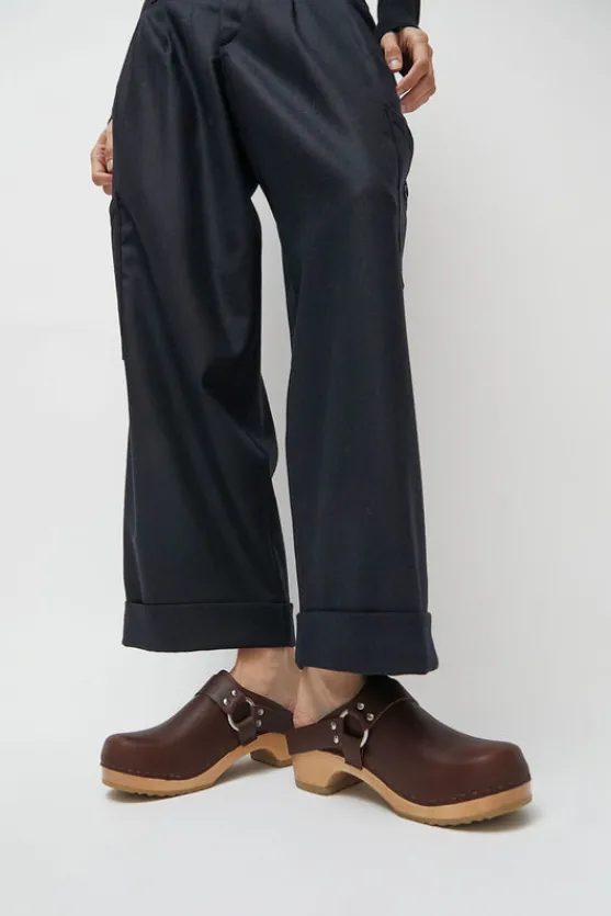 Brando Clog on Vintage Base in Molasses^No.6 Store Best