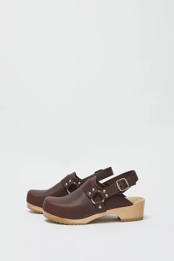 Brando Clog on Vintage Base in Molasses^No.6 Store Best