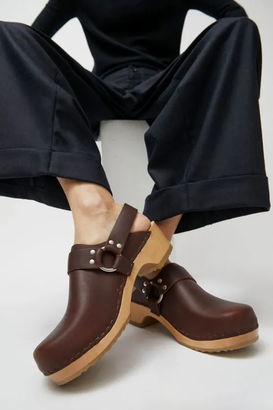 Brando Clog on Vintage Base in Molasses^No.6 Store Best