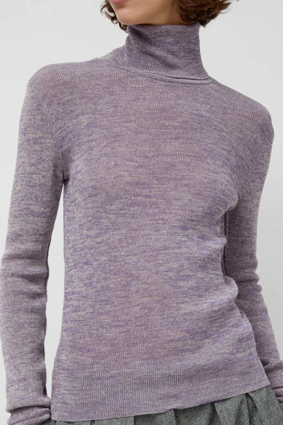 Bristol Rollneck in Lilac Multi Melange^No.6 Store Sale