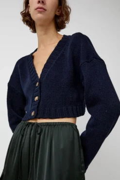 Bruna Cardigan in Navy^No.6 Store Hot