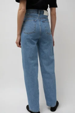 Carrot Leg Trousers in Classic Denim Blue^No.6 Store Best