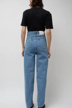 Carrot Leg Trousers in Classic Denim Blue^No.6 Store Best