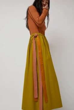 Cena Skirt in Sophos Green^No.6 Store New