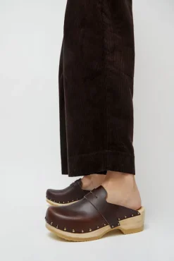 Charlotte Studded Clog on Low Base in Oxblood^No.6 Store Sale