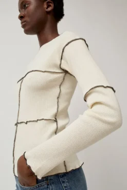 Cinder Longsleeve in Undyed^No.6 Store Clearance