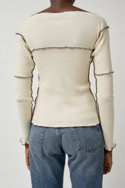 Cinder Longsleeve in Undyed^No.6 Store Clearance