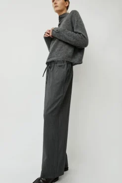 Classic Striped Pants in Grey^No.6 Store Online