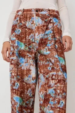 Claus Pants in Brown Hay Field^No.6 Store Online
