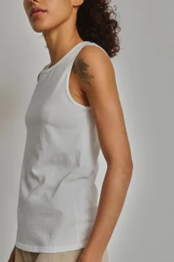 Column Tank in Chalk Overdye^No.6 Store New