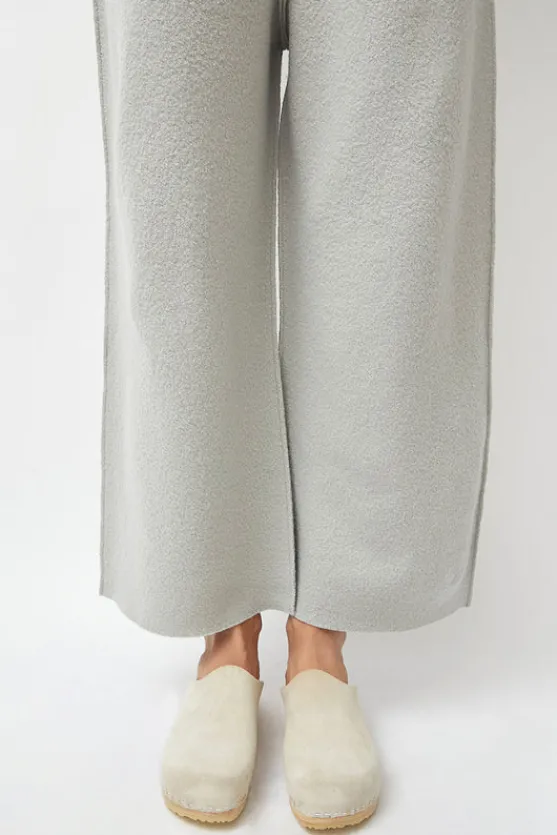 Contour Clog on Flat Base in Chalk Suede^No.6 Store Fashion
