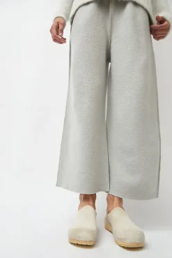 Contour Clog on Flat Base in Chalk Suede^No.6 Store Fashion