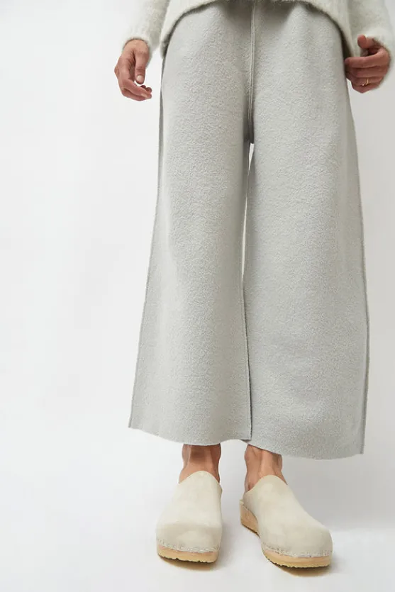 Contour Clog on Flat Base in Chalk Suede^No.6 Store Fashion
