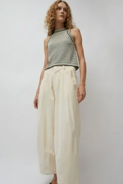 Cotton Striped Tank Top in Stripe^No.6 Store New