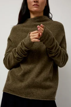 Daily Sweater in Forest Green^No.6 Store Best
