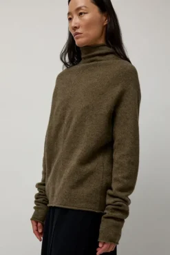 Daily Sweater in Forest Green^No.6 Store Best