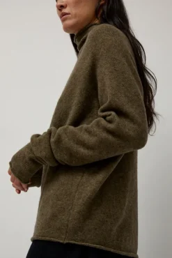 Daily Sweater in Forest Green^No.6 Store Best