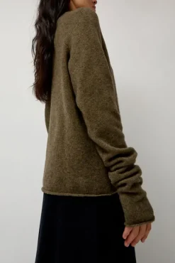 Daily Sweater in Forest Green^No.6 Store Best