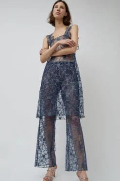 Daphne Pants in Navy Peony^No.6 Store Sale