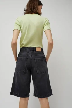 Denim Carpenter Shorts in Stone Black^No.6 Store New