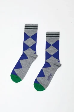 Diamond Socks in Cobalt^No.6 Store Sale