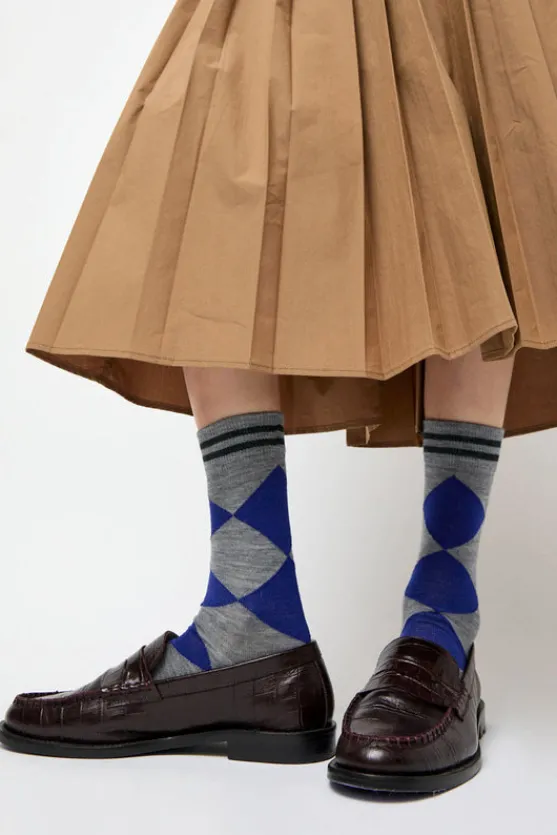 Diamond Socks in Cobalt^No.6 Store Sale