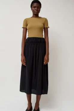 Diph Skirt in Black^No.6 Store Hot