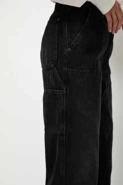 Double-Knee Jean in Spider Black^No.6 Store New