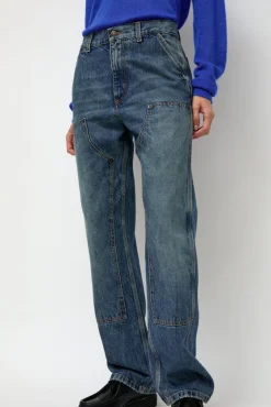 Double-Knee Jean in Tractor Blue^No.6 Store Sale