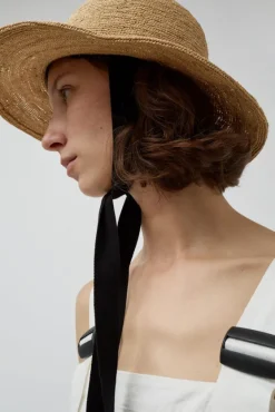 Duke Alessio Hat in Natural with Black^No.6 Store New