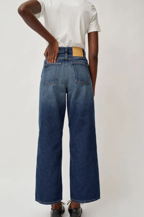 Elissa High Wide Jean in Cate Wash^No.6 Store Clearance