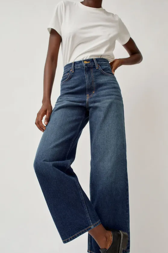 Elissa High Wide Jean in Cate Wash^No.6 Store Clearance