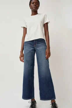 Elissa High Wide Jean in Cate Wash^No.6 Store Clearance
