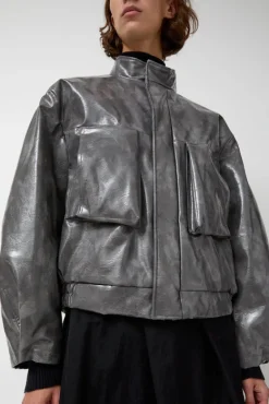 Ep Bomber Jacket in Charcoal^No.6 Store New