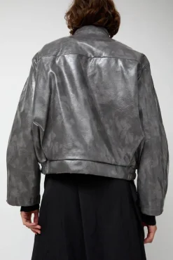 Ep Bomber Jacket in Charcoal^No.6 Store New