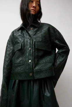 Eva Jacket in Bottle Diamond^No.6 Store Clearance