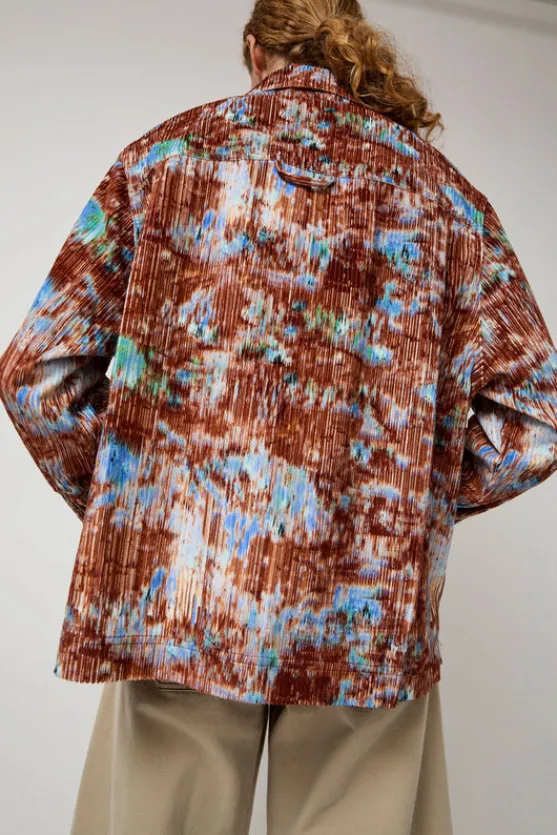 Field Shirt in Brown Hay Field^No.6 Store Fashion